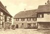 Der Rollhof nach dem Kauf durch die Diakonissenanstalt, ca. 1925-1928. Ausschnitt aus einer Postkarte mit zwei Ansichten (Diak-Archiv 212-71)