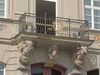 Balkon mit Jahreszahl „1828“, April 2017. Foto: Daniel Stihler (StadtA Schwäb. Hall DIG 10150)