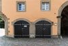 Kellereingänge zum Marktplatz hin, März 2017. Foto: Dietmar Hencke (StadtA Schwäb. Hall DIG 10274)