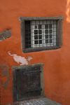 Fenster an der Nordseite zum Rathaus hin, Oktober 2016. Foto: Dietmar Hencke (StadtA Schwäb. Hall DIG 08344)