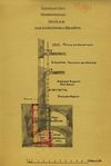 Schnittzeichnung von 1893 für den Bau eines „Abtritts“ (Toilette) (Baurechtsamt Schwäb. Hall, Bauakten Am Markt 7/8)