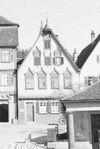 Blick vom Säumarkt aus. Undat., um 1928-1934. Fotograf unbekannt (StadtA Schwäb. Hall DIG 05737, Original: Ivo Lavetti / www.nostalgus.de, alle Rechte vorbehalten)