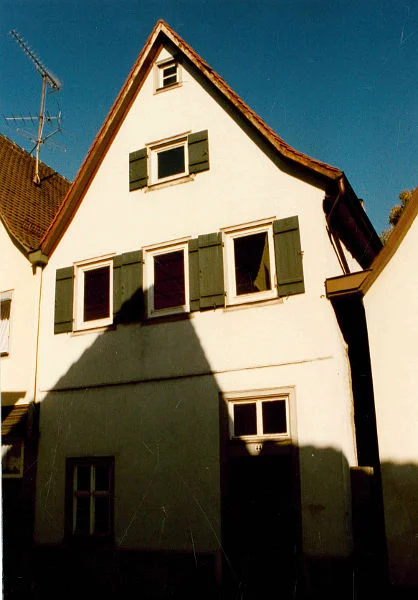 Aufnahme von 1996. Foto: Fachbereich Planen und Bauen der Stadt Schwäbisch Hall (StadtA Schwäb. Hall FS 54501)