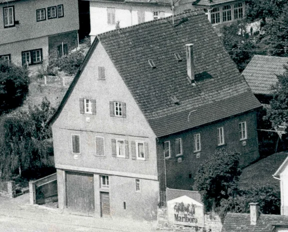 Bild um 1974. Foto: Hans Kubach  (StadtA Schwäb. Hall FS 03693)