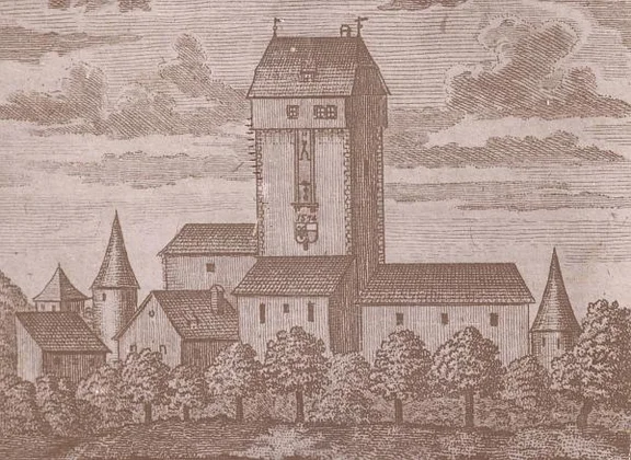 Kupferstich des 18. Jahrhunderts (StadtA SHA FS 45195)