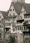 Rückseite des Hauses. Bild aus den 1930er Jahren (StadtA SHA AL/0040)