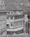 Ausschnitt aus einem Foto des „Feldgottesdiensts“ auf dem Marktplatz am 11. August 1914 zum Abmarsch des in Schwäbisch Hall aufgestellten III. Bataillon des Reserve-Infanterieregiments 121 in den Ersten Weltkrieg (StadtA Schwäb. Hall R65/02)