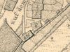 Ausschnitt aus dem Primärkataster  von 1827.  Das Anwesen hat die Nummer 6 (StadtA SHA S13/0583)