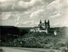 Auf den 24. November 1933 datiertes Foto eines auf der Comburg untergebrachten Arbeitsdienstmanns und Amateurfotografen aus Richtung Süden, ungefähr aus dem Bereich der Kleincomburg. Foto: Alfred Lechler (StadtA Schwäb. Hall FS 54461)