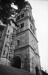 Turm und Treppe. Undat., um 1928-1935. Fotograf unbekannt (StadtA Schwäb. Hall DIG 05690, Original: Ivo Lavetti / www.nostalgus.de, alle Rechte vorbehalten)