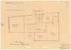 Plan des Erdgeschosses mit der Wirtsstube aus den Konzesssionsakten des „Sterns“, datiert auf den 25.5.1937 (StadtA Schwäb. Hall 21/1843)