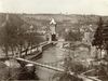 Kettensteg, Unterwöhrd und Solbad um 1900, undatiertes Foto (StadtA Schwäb. Hall AL-0039)