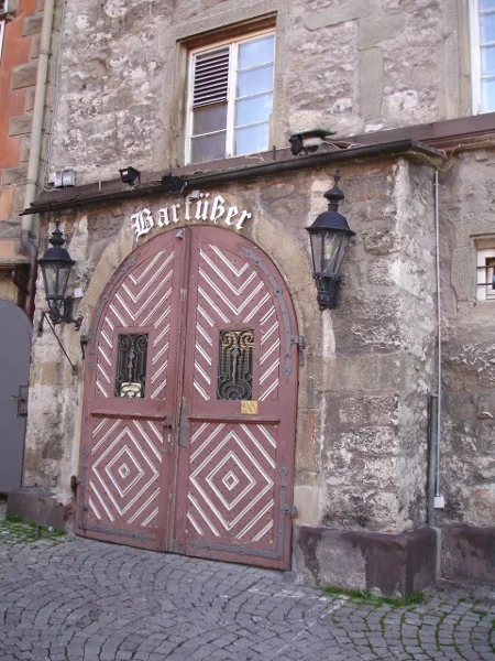 Portal zum Hafenmarkt (Westseite), März 2007. Foto: Daniel Stihler (StadtA Schwäb. Hall DIG 00217)