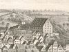 Ausschnitt aus einer lithographierten Stadtansicht von Wilhelm Haaf nach Vorlage von F. Bonhöfer, um 1850 (StadtA Schwäb. Hall S10/712)