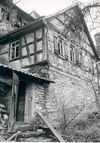 Anbau an die Stadtmauer, 1977. Foto: Haller Tagblatt (StadtA SHA FS 02891)