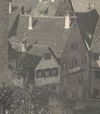 Bild um 1900, Ausschnitt aus einem Vorlagenfoto des Postkartenverlags von August Seyboth (StadtA Schwäb. Hall FS Seyboth F 0019)