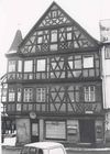 Renovierung des Gebäudekomplexes „Café Ableitner“, Bahnhofstraße 3-5, Februar 1981. Foto: Haller Tagblatt (StadtA Schwäb. Hall FS 13661)