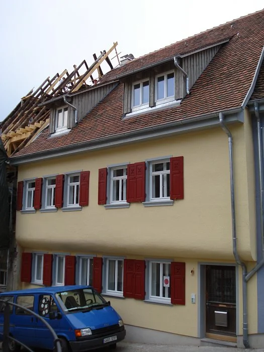 Nordansicht, August 2008. Foto: Daniel Stihler (StadtA Schwäb. Hall DIG 02263)