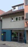 Moderner Anbau. Bild aus dem Juni 2007. Foto: Dietmar Hencke (StadtA Schwäb. Hall DIG 03669)