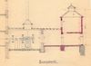 Schnitt durch den geplanten Anbau eines Transformatorenhauses an die Mühle, 1919 (StadtA SHA 27/333)