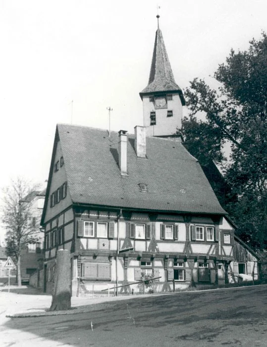 Bild von 1975. Foto: Hans Kubach (StadtA Schwäb. Hall FS 03706)