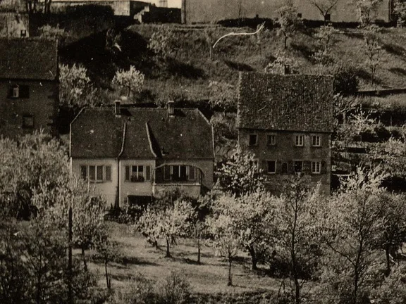 Foto aus den 1930er Jahren. Fotograf unbekannt, Original in Privatbesitz (StadtA Schwäb. Hall DIG 06033)