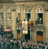 Besuch von Königin Elizabeth II. von Großbritannien in Schwäbisch Hall am 24. Mai 1965. Foto: Paul Swiridoff (StadtA Schwäb. Hall Swir D 02018)