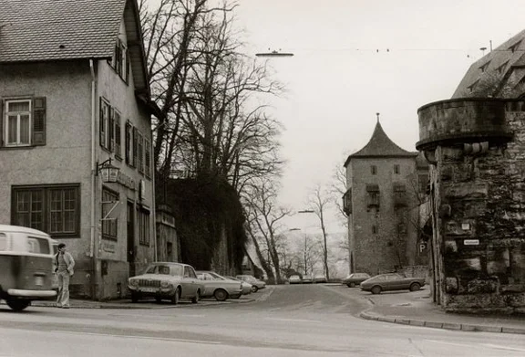 Aufnahme von 1975. Foto: W. Gräbner (StadtA Schwäb. Hall FS 14237)