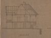 Schnitt durch den Zentralbau, 1916 (StadtA Schwäb. Hall 27/500)