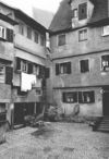 Nonnenhof 3 und 4 in den 1950er Jahren oder früher. Foto: Ruth Balluff (StadtA Schwäb. Hall Balluff 00246)