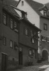 Kurz vor dem Beginn der Arbeiten für den Bau der Umgehungsstraße (heutige Johanniterstraße), wohl Anfang 1933 (StadtA SHA FS 12221)