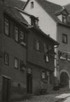 Kurz vor dem Beginn der Arbeiten für den Bau der Umgehungsstraße (heutige Johanniterstraße), wohl Anfang 1933 (StadtA SHA FS 12221)