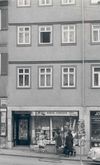 Ausschnitt aus einer Gesamtansicht des Spitalbachs (Fotomosaik) von 1962 (Baurechtsamt Schwäbisch Hall, Bauakte Am Spitalbach 11)