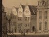 Ausschnitt aus einer Ansicht des Rathauses, vermutlich von Gustav Herdtle, um 1850-1860 (StadtA Schwäb. Hall S10/2345)