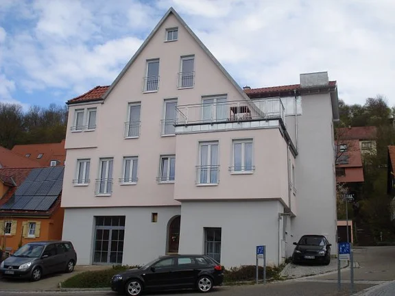 Bild aus dem April 2012, nach erfolgter Sanierung. Foto: Daniel Stihler (StadtA SHA DIG 02836)