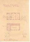 Grundrisse zu einem Umbau des Hinterhauses, 1943  (Baurechtsamt SHA, Bauakten)