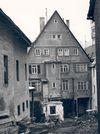 Rückseite  während Umbauarbeiten 1976. Foto: Baurechtsamt Schwäbisch Hall (StadtA Schwäb. Hall FS 07391)