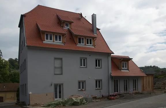 Nordwestansicht, Oktober 2013. Foto: Dietmar Hencke (StadtA DIG 05143)