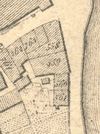 Ausschnitt aus dem Primärkataster  von 1827. Das Haus hat die Nummer 561 (StadtA Schwäb. Hall S13/0583)
