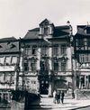 Zusammengesetztes Bild von 1958. Foto: Baurechtsamt (Stadt Schwäbisch Hall, Baurechtsamt, Bauakten Am Markt 10)