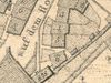 Ausschnitt aus dem Primärkataster  von 1827. Das Haus mit der Nummer 4 ist in der Bildmitte erkennbar (StadtA SHA S13/0583)