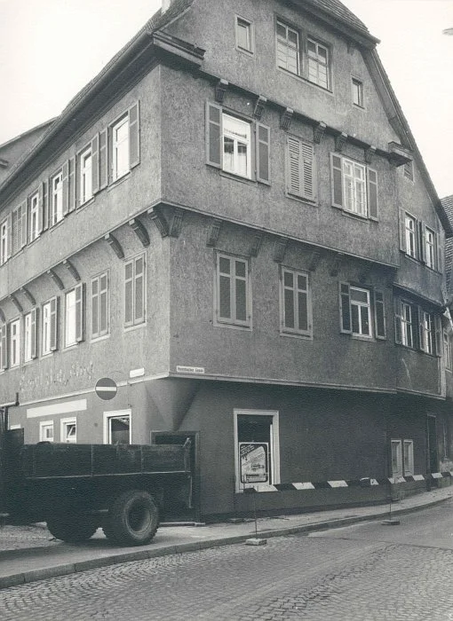 Vor Renovierung, 1975. Foto: Hans Kubach (StadtA Schwäb. Hall FS 04033)