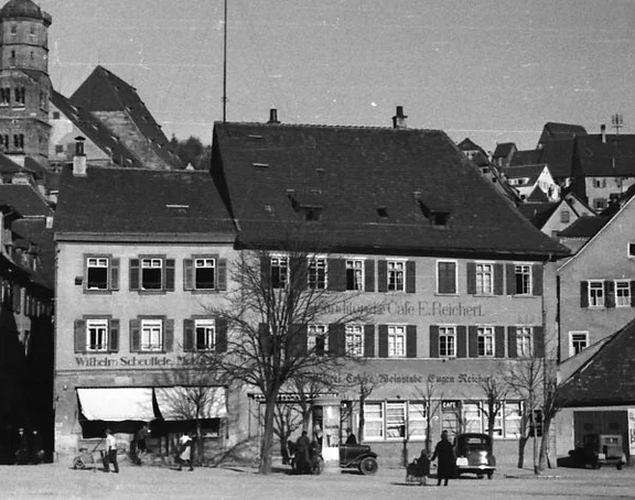 Undatiertes Foto um 1928-1935. Fotograf unbekannt (StadtA Schwäb. Hall DIG 05789, Original: Ivo Lavetti / www.nostalgus.de, alle Rechte vorbehalten)