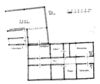 Grundriss des Obergerschosses von Nr. 15 (unten) und 15/1. Plan: Albrecht Bedal (StadtA SHA Server Häuserlexikon)