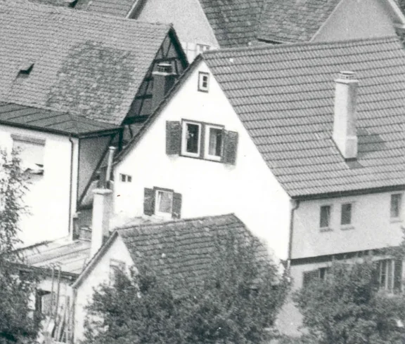 Bild von 1974. Foto: Hans Kubach (StadtA SHA FS 03701)