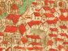 Ausschnitt aus einer Stadtansicht in der „Wetzel-Chronik“, kolorierte Federzeichnung um 1600. Rechts neben der Jakobskirche und direkt oberhalb des mit einem grünen Farbtupfer angedeuteten Hafenmarkts sind das Widman- und Stellwaghaus erkennbar (StadtA SHA 4/4 Bl. 2)