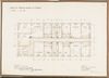 Plan der geplanten Umbauten im Obergeschoss, 1958 (Baurechtsamt Schwäb. Hall, Bauakten)