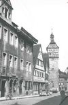 Bild von 1954 (Baurechtsamt SHA, Bauakten Gelbinger Gasse 27)