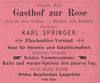 Anzeige von 1901 aus: W. Burkhardt (Bearb.): Adreß- und Geschäfts-Handbuch der Oberamtsstadt Schwäbisch Hall, Schwäbisch Hall 1901, Inseratenanhang, S. 28 (StadtA Schwäb. Hall Bibl. 2947)