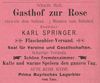 Anzeige von 1901 aus: W. Burkhardt (Bearb.): Adreß- und Geschäfts-Handbuch der Oberamtsstadt Schwäbisch Hall, Schwäbisch Hall 1901, Inseratenanhang, S. 28 (StadtA Schwäb. Hall Bibl. 2947)